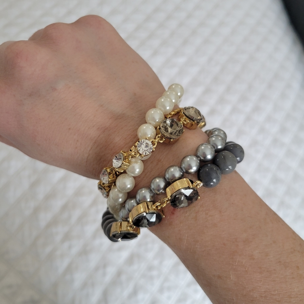 Beaded twist bracelet